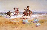 Charles Marion Russell Canvas Paintings - Mexico